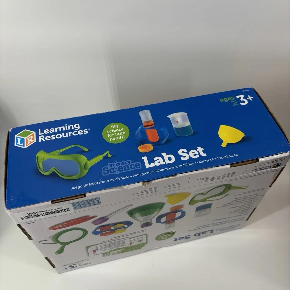 Learning Resources Primary Science Lab Activity Set Preschool STEM Chemistry NEW